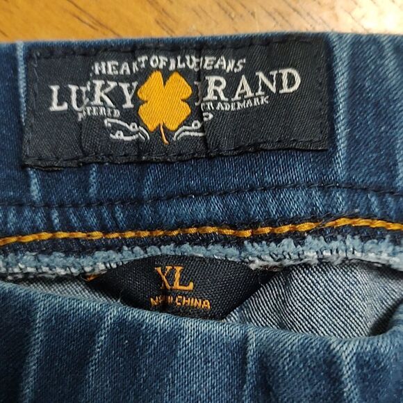 Lucky  Brand pull on elastic waist  Zoe Jegging  Sz XL - Picture 8 of 9